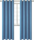 BGment Blackout Curtains for Bedroom - Grommet Thermal Insulated Room Darkening Curtains for Living Room, Set of 2 Panels (52 x 84 Inch, Fa…
