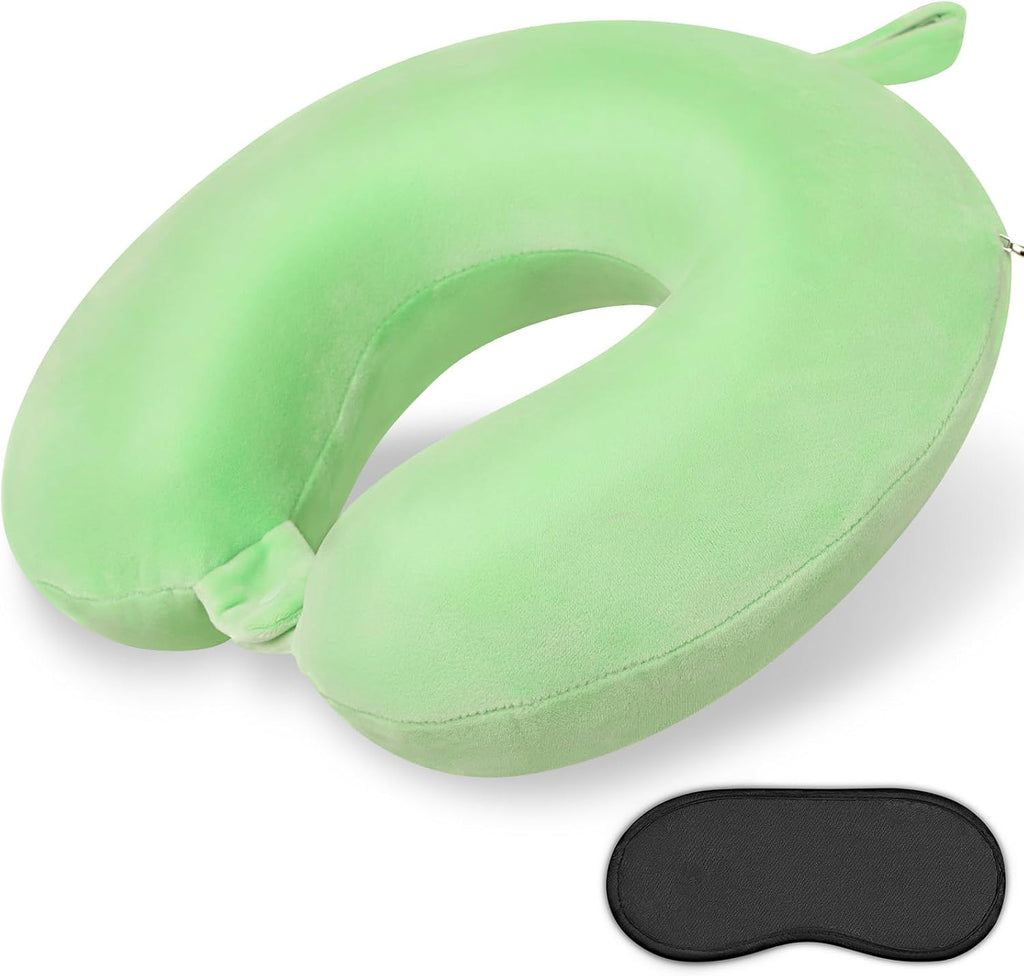 Gosider Neck Pillows for Travel Comfortable Travel Neck Pillow U Shape Memory Foam Support Neck and Head Portable Neck Travel Pillow Suitab…