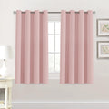 H.VERSAILTEX Blackout Curtain for Living Room Thermal Insulated Window Treatment Curtain 54 inch Length Energy Saving Solid Gro…