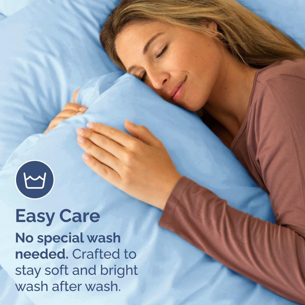 King Pillow Cases Set of 6 - Ultra Soft Hotel Quality Pillowcase Covers - Comfy. Cozy & Wrinkle Free - Shrink, Stain and Fade Resistant…