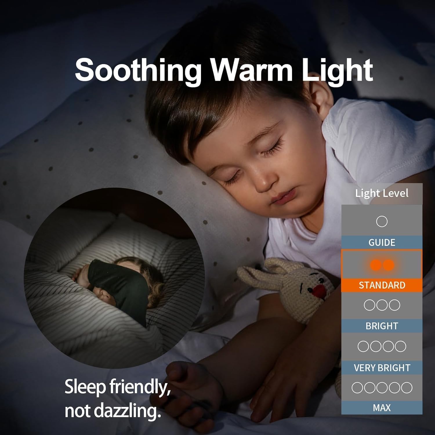 4 Pack Magnetic Motion Sensor Night Light with Stick-On Base, Cruise Rechargeable Battery Powered Cordless Glow Light, Ideal for Bedroom…