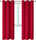 BGment Room Darkening Curtains 72 Inches Long - Grommet Thermal Insulated Drapes Window Treatment Curtains for Bedroom, 2 Panels, 42 x 72 I…