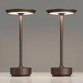 2 Pack Rechargeable Table Lamps Cordless, Portable 5000mAh Outdoor Table Light, 3 Color Stepless Dimming LED Table Lamp with Memory…
