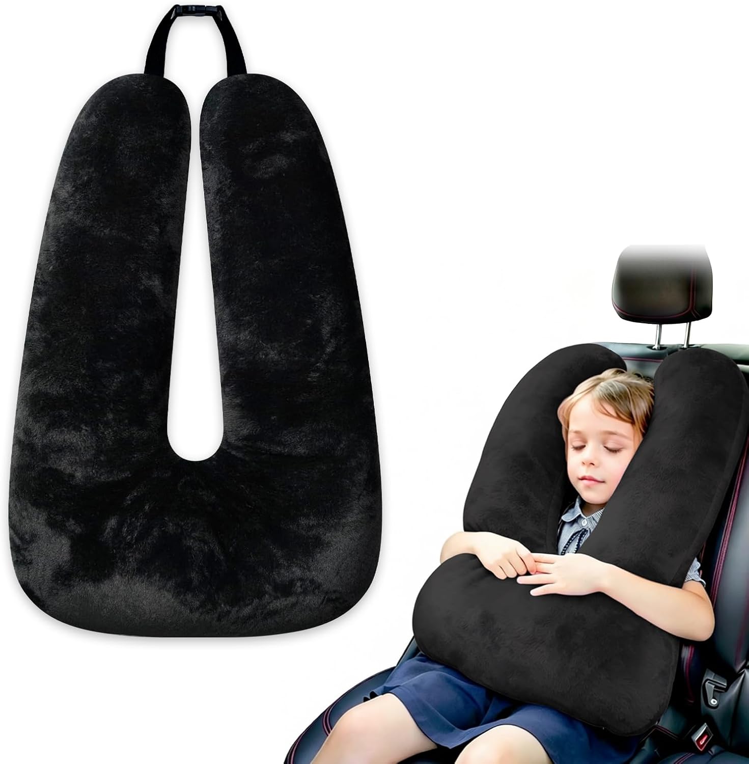 Atablyn-Foryourdailylife Atablyn Kids Neck Pillow for Travel Provides Double Support to The Head and Neck in Any Sleeping Position on Fligh…