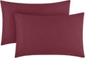 Mellanni Pillow Cases - Luxury, Extra Soft, Cooling Pillow Covers - 2 PC Iconic Collection Pillowcases - Envelope Closure (Standard/Queen 2…