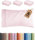 Queen Pillow Cases Set of 6 - Ultra Soft Hotel Quality Pillowcase Covers - Comfy & Wrinkle Free - Shrink & Fade Resistant - Machine…