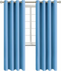 BGment Room Darkening Curtains 84 Inches Long - Grommet Thermal Insulated Drapes Window Treatment Curtains for Bedroom, 2 Panels, 52 x 84 I…
