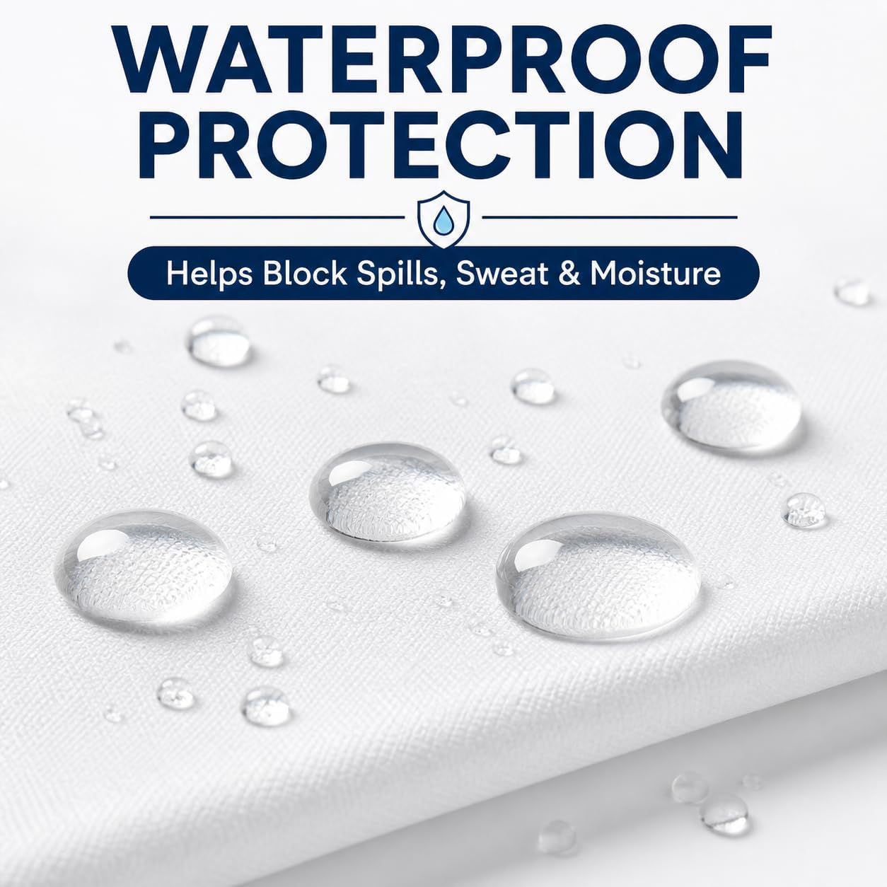4 Pack Waterproof Pillow Protectors PEVA Zippered Standard Queen 20x30 Covers Dependable Industries