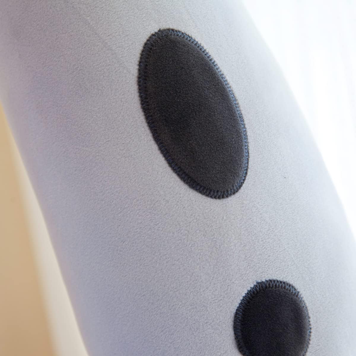 Rexinc Long Gray Cat Plush Pillow Toy Sleeping Pillow Cute Cartoon Cat Stuffed Animals Soft Long Body Pillow Gift for Kids(35.43in)