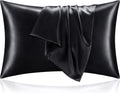Bedelite Satin Pillowcase for Hair and Skin, Super Soft and Cooling Similar to Silk Pillow Cases 2 Pack with Envelope Closure, Gift for Wom…
