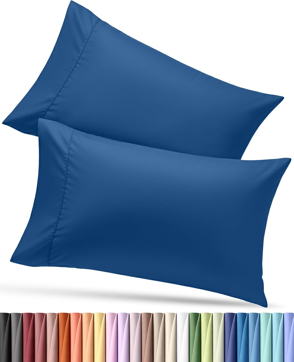 Utopiabedding Utopia Bedding Pillow Cases King Size 2-Pack – Soft Brushed Microfiber – Envelope Closure – Perfect for Hospitals, Hotels, Gu…