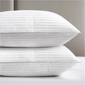 Viewstar Bed Pillows King Sizes Set of 2, Hotel Quality Cooling Down Alternative Gusseted Pillows for Side, Back, or Stomach Sleepers, Stri…