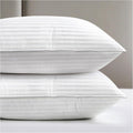 Viewstar Bed Pillows Queen Sizes Set of 2, Hotel Quality Cooling Down Alternative Gusseted Pillows for Side, Back, or Stomach Sleepers, Str…