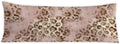 Pink Leopard Print 20x54 Body Pillow Cover, Pink Cheetah Print Room Decor, Funky Y2k Blush Pink Animal Print Decorative Long Body Pillow…