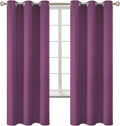 BGment Room Darkening Curtains 72 Inches Long - Grommet Thermal Insulated Drapes Window Treatment Curtains for Bedroom, 2 Panels, 42 x 72 I…