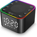White Noise Sound Machine, Alarm Clock with Sound Machine for Sleeping, White Noise Machine with Digital Clock for Bedrooms, RGB Night…