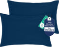 Royalelinens Royale Linens Pillow Shams 2 Pack Standard Size 20x26 Inch- Brushed 1800 Microfiber - Bed Pillow Shams, Wrinkle Resistant Supe…