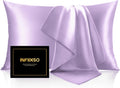 Infiixso Mulberry Silk Pillowcase for Hair and Skin, Silk Pillow Cases Queen Size with Hidden Zipper 20x30 Inches, Extraordinary Smooth and…
