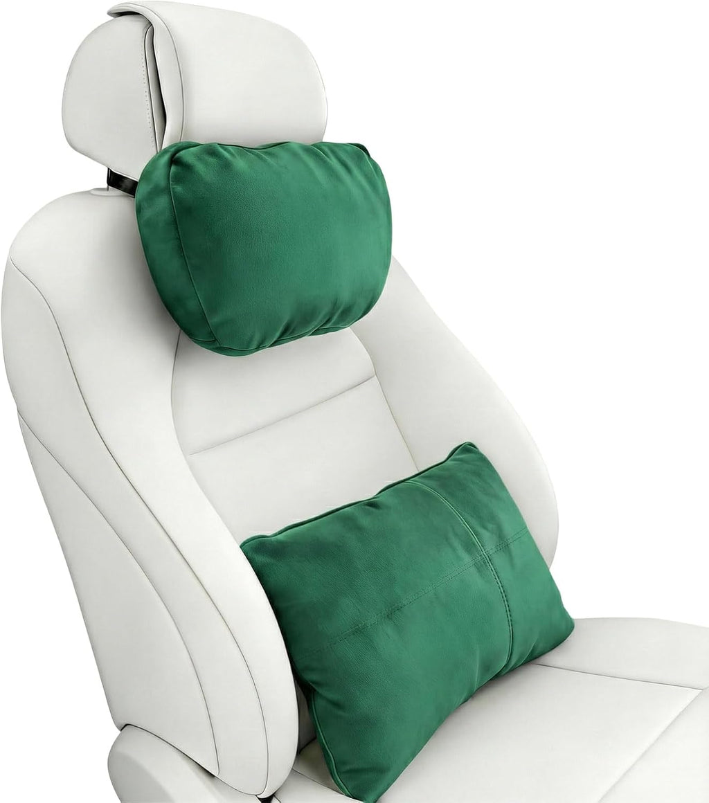 WELBRIT 2PCS Car Pillow for Car Neck Pillow for Driving Seat Neck Support Soft Cushion Back Support Head-Rests for Vehicle Sleeping…