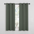 NICETOWN Blackout Draperies Curtains for Kids Room, Window Treatment Thermal Insulated Solid Grommet Blackout Drape Panels for Bedroom…
