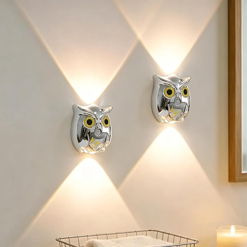 Motion Sensor Night Light: 1200mAh Rechargeable Wall Sconce 2pcs Magnetic Stair Lights Indoor Wireless Wall Sconces Night Light for…