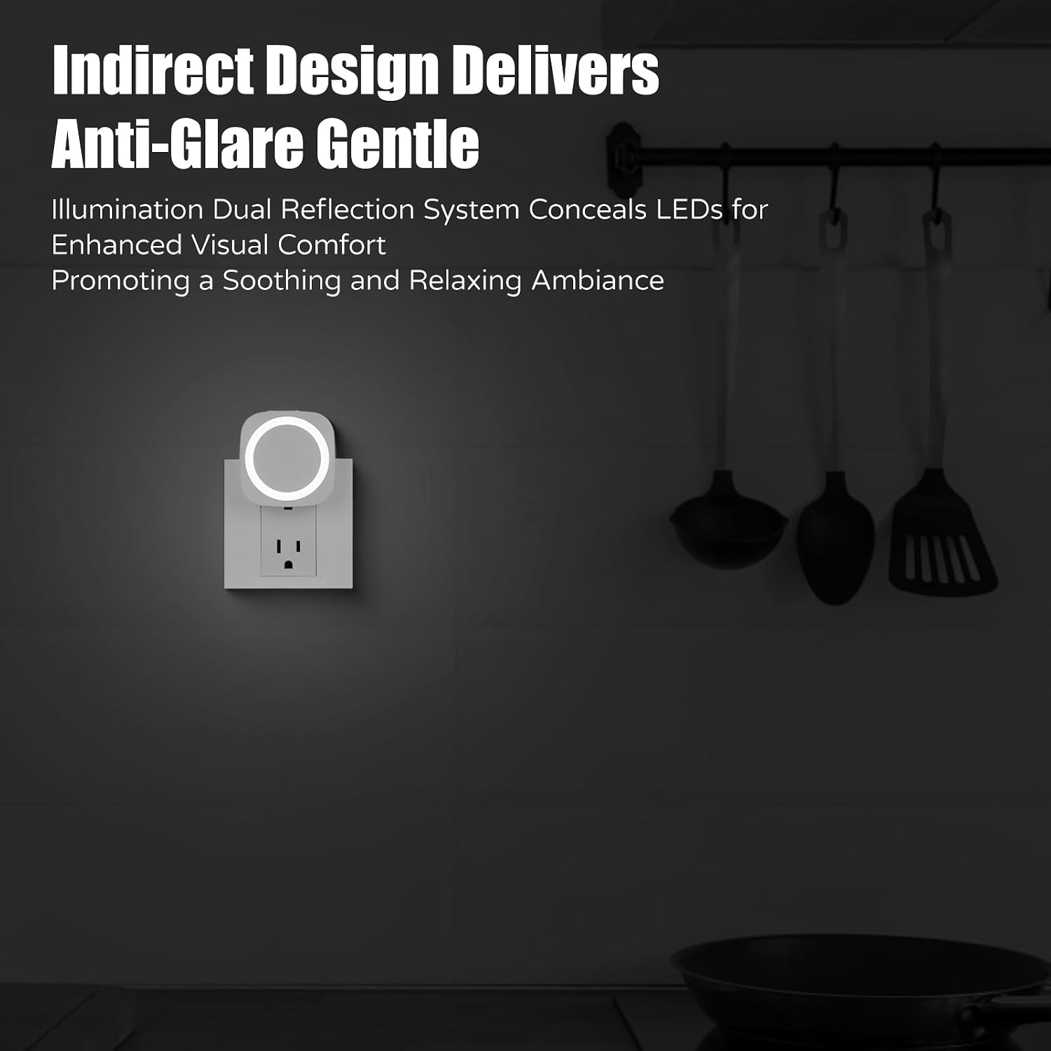 White Night Lights Plug in to Wall,4 Packs Dimmable Night Light with Auto Dusk to Dawn Sensor, Soft Glow Night Light for Bathroom…