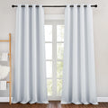 Nicetown Room Darkening Curtain Panels - Home Fashion Ring Top Thermal Insulated Darkening Curtains for Bedroom/Living Room (2 Panels, 46"…