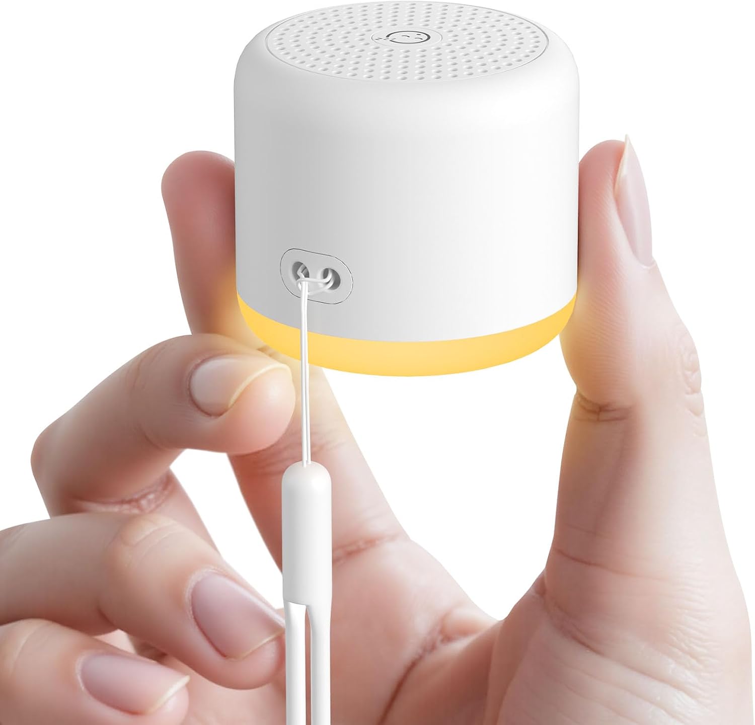 White Noise Machine with Night Light, 18 Soothing Sounds Portable Sound Machine for Baby Adults, Mini Travel Sound Machine for Sleeping…