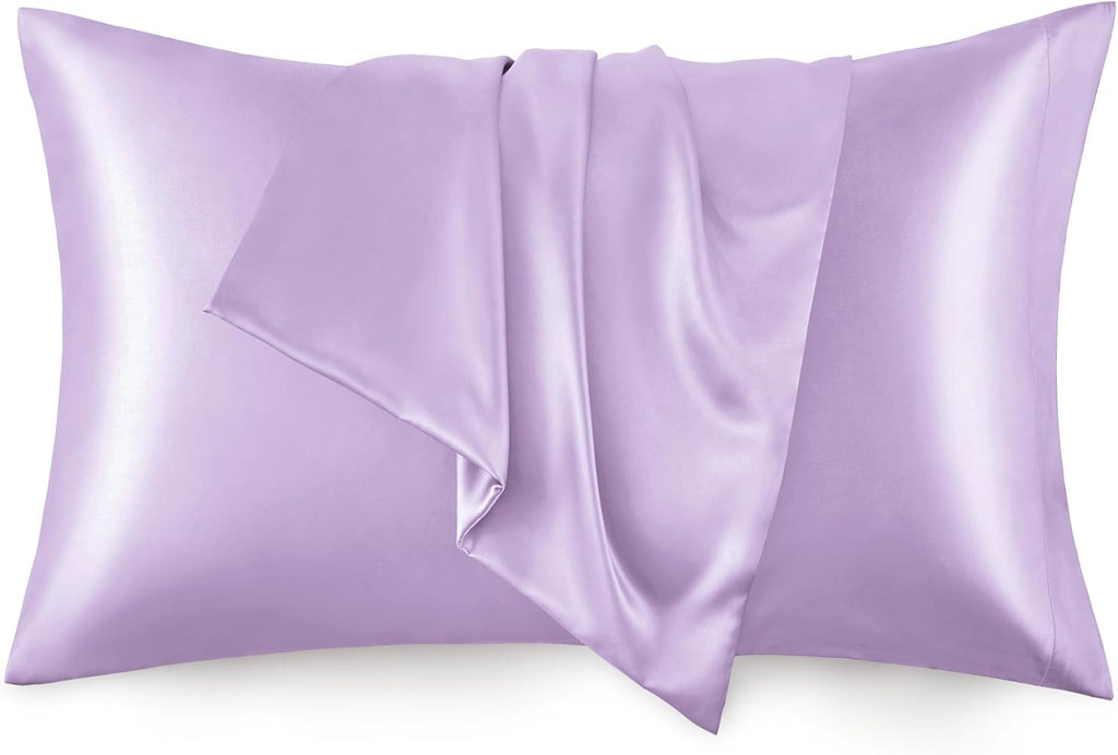 Lovescabin Love's cabin Satin Pillowcase Set of 2 King Size 20x36, Cooling Pillow Covers for Hair and Skin, Silky Smooth with Envelope Clos…