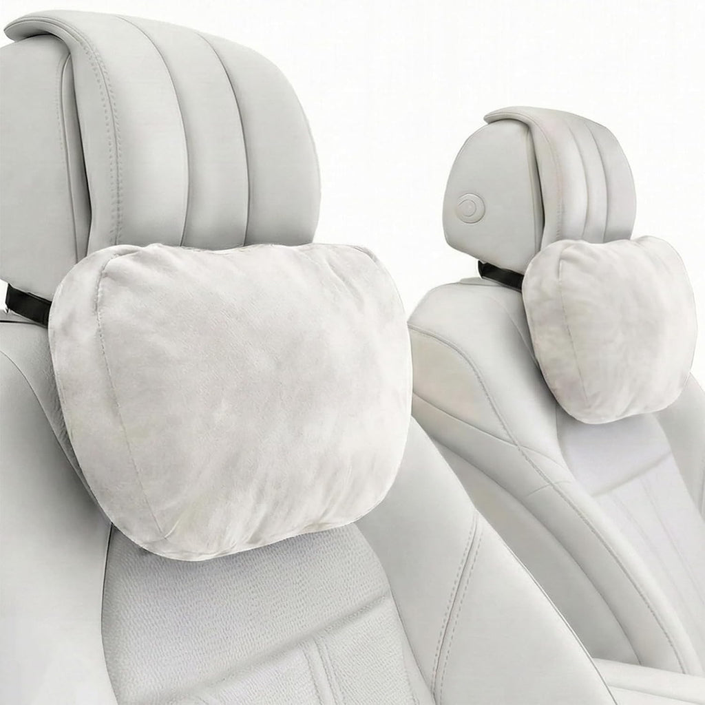 WELBRIT 2PCS Car Pillow for Car Neck Pillow for Driving Seat Neck Support Soft Cushion Back Support Head-Rests for Vehicle Sleeping…