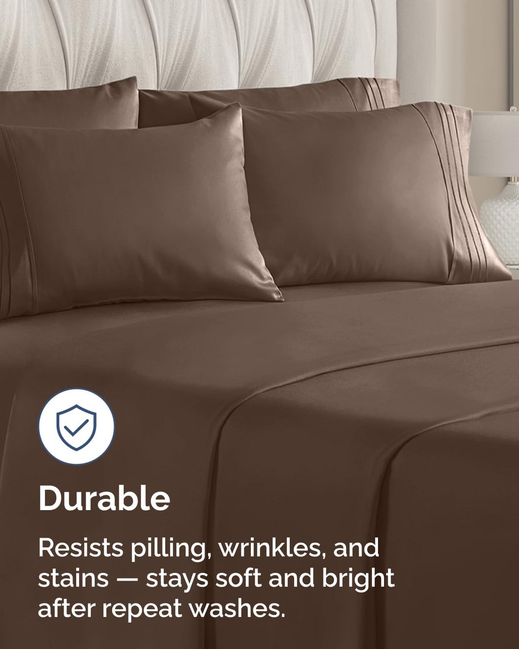 King Standard Pillow Cases Set of 10 - Ultra Soft Hotel Quality Pillowcase Covers - Comfy & Wrinkle Free - Shrink & Fade Resistant…