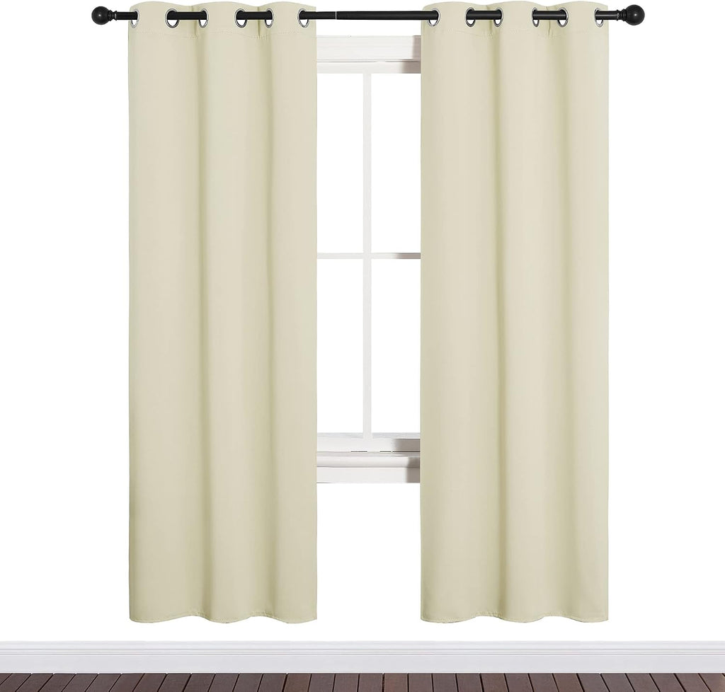 NICETOWN Blackout Curtains for Bedroom, 72 inches Long Curtains & Drapes for Living Room, Thermal Insulated Window Treatment Draperies…