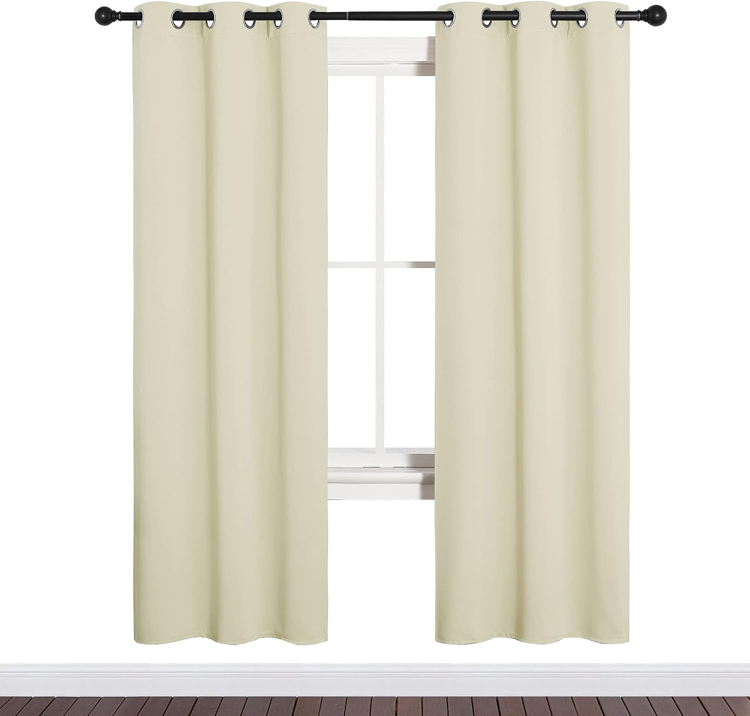 NICETOWN Blackout Curtains for Bedroom, 72 inches Long Curtains & Drapes for Living Room, Thermal Insulated Window Treatment Draperies…