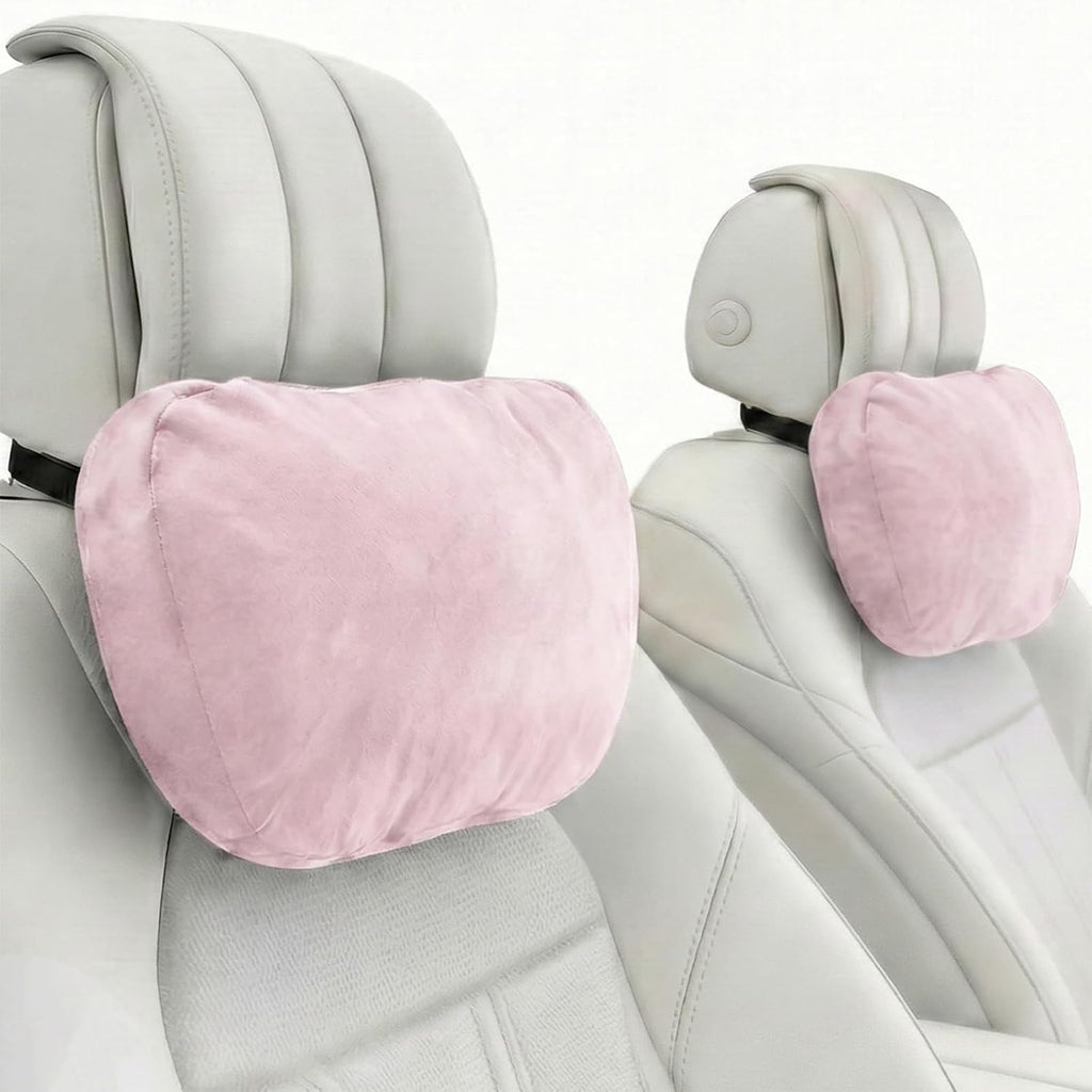 WELBRIT 2PCS Car Pillow for Car Neck Pillow for Driving Seat Neck Support Soft Cushion Back Support Head-Rests for Vehicle Sleeping…