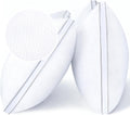 viewstar Bed Pillows Standard Sizes Set of 2, Hotel Quality Cooling Down Alternative Gusseted Pillows for Side, Back, or Stomach…