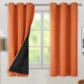 BGment Thermal Insulated 100% Blackout Curtains 63 Inch Length 2 Panels, Total Light Blocking Curtains for Bedroom, Grommet Window Drapes w…