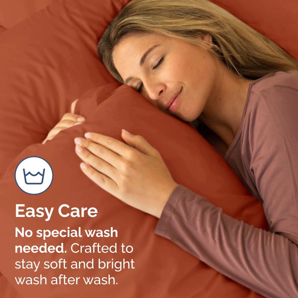 King Standard Pillow Cases Set of 4 - Soft Hotel Quality Pillowcase Covers - Comfy Bedding for Women, Men, Kids & Teens - Machine…