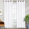 BGment Room Darkening Curtains 84 Inches Long - Grommet Thermal Insulated Drapes Window Treatment Curtains for Bedroom, 2 Panels, 52 x 84 I…