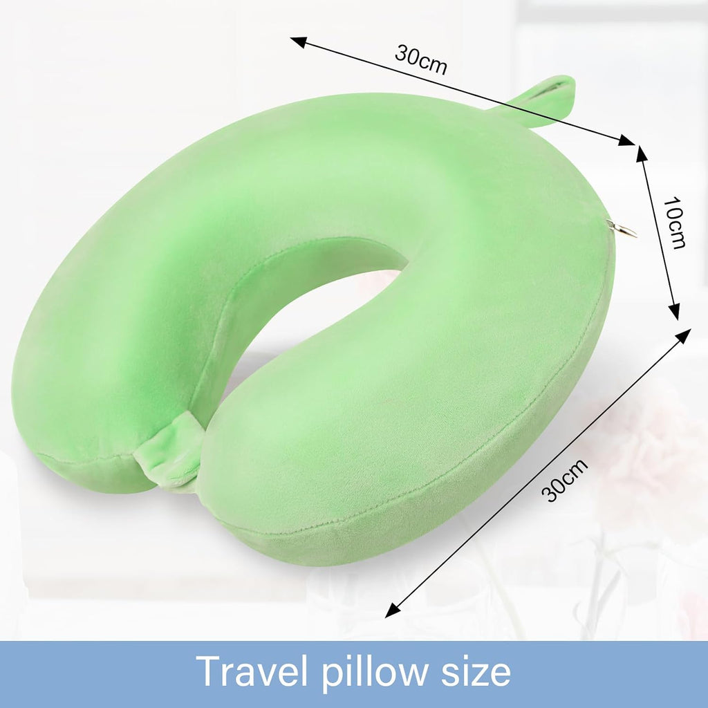 Gosider Neck Pillows for Travel Comfortable Travel Neck Pillow U Shape Memory Foam Support Neck and Head Portable Neck Travel Pillow Suitab…