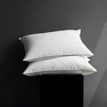 Bed Pillows, Luxury Hotel Collection White Premium DownPillow for Sleeping, 650 Fill Power,100% Cotton Fabric, Soft Support, Down…