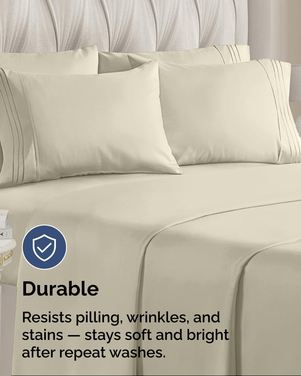 King Standard Pillow Cases Set of 10 - Ultra Soft Hotel Quality Pillowcase Covers - Comfy & Wrinkle Free - Shrink & Fade Resistant…