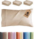 Standard Pillow Cases Set of 6 - Ultra Soft Hotel Quality Pillowcase Covers - Comfy, Cozy & Wrinkle Free - Shrink, Stain and Fade…