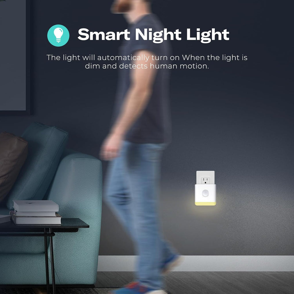 THIRDREALITY Multi-Function Night Light 4 Pack, Zigbee Repeater, 3-in-1 Combines a Motion Sensor, a Illumination Sensor and RGB Color…