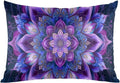 Satin Silk Pillowcase for Hair and Skin Ethnic Mandala Pillow Cases Standard Size Soft Silk Pillow Case with Envelope Closure Print Satin…