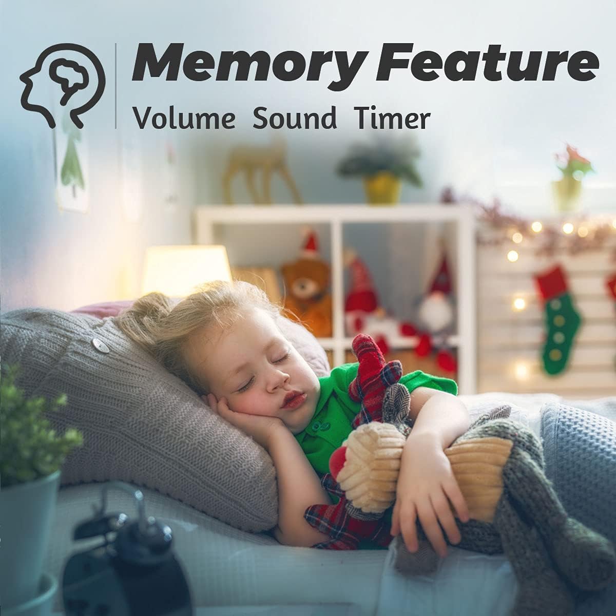 Sleepbox Sleep White Noise Sound Machines with 25 Soothing Sounds 36 Volume Levels 5 Timers Visible Sound Catalog Portable Size Memory…