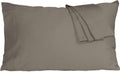 Homtec Pillow Cases, Standard Queen Size Cotton Percale Weave Pillowcases, Pre-Shrunk Breathable and Hypoallergenic Pillowcases, Set of 2 (…