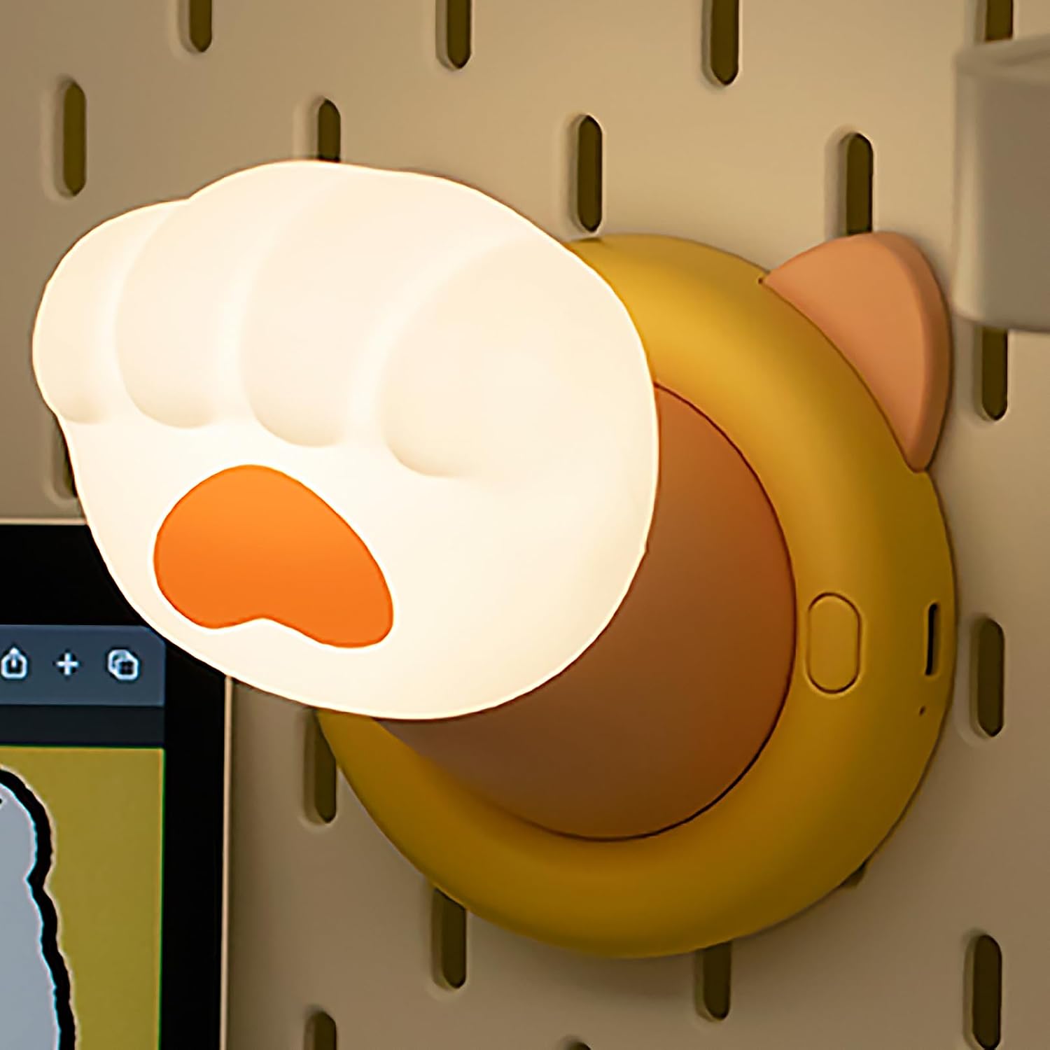 Night Light for Kids, Magnetic Wall Light, Bedside Touch Lamp, Funny Dimmable Silicone Nightlight, Funny Gifts for Women Men Family…