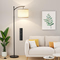 Ambimall 60" Floor Lamp with Remote Control and Stepless Dimmable Bulb, Colors Temperature & Brightness Adjustable, Modern Floor Lamps…