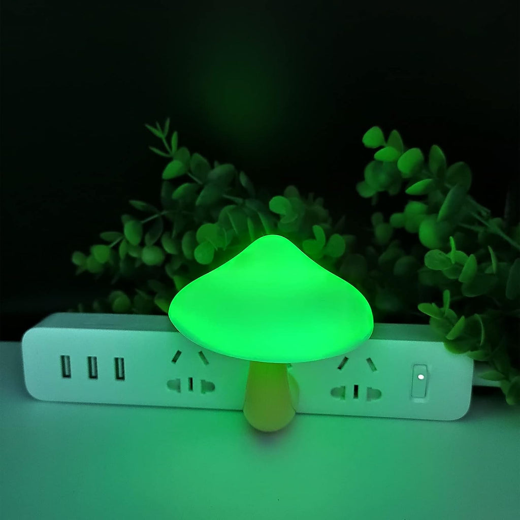 AUSAYE 3 Pack Sensor LED Night Light Plug in Lamp Mushroom Night Light for Adults Kids NightLight…