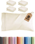 Queen Pillow Cases Set of 8 - Ultra Soft Hotel Quality Pillowcase Covers - Comfy, Cozy & Wrinkle Free - Shrink, Stain and Fade Resistant…